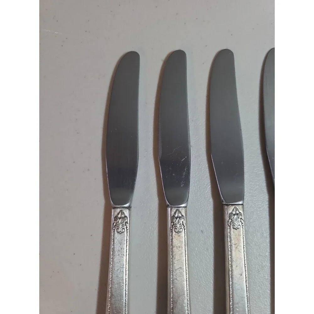 Vintage Esso Gas Oil Advertising 1847 Rogers Bros Adoration Silverware Knife Set